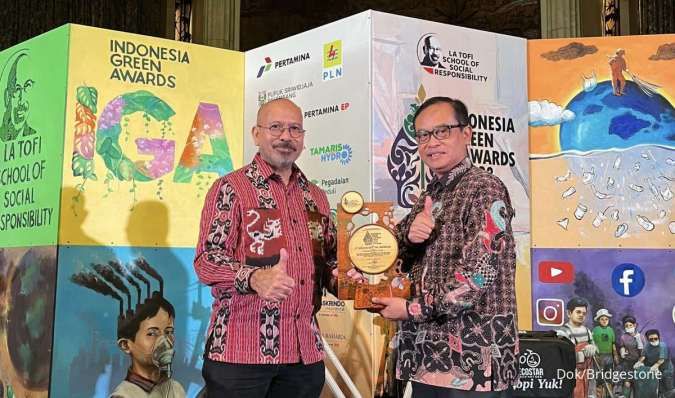 Bridgestone Indonesia Mendapatkan Penghargaan CSR dalam Ajang Indonesia Green Award 