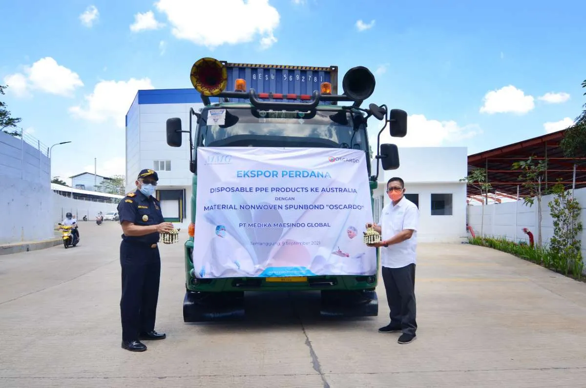 Medika Maesindo Global ekspor perdana APD ke Australia