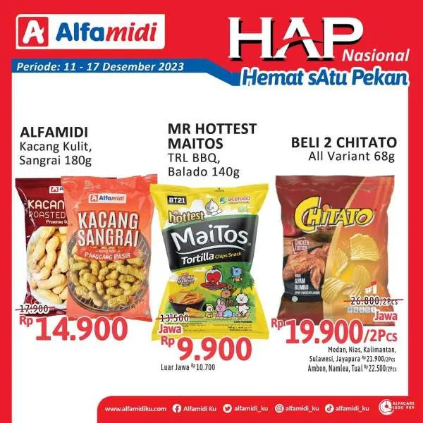 Promo Alfamidi Hemat Satu Pekan Periode 11-17 Desember 2023