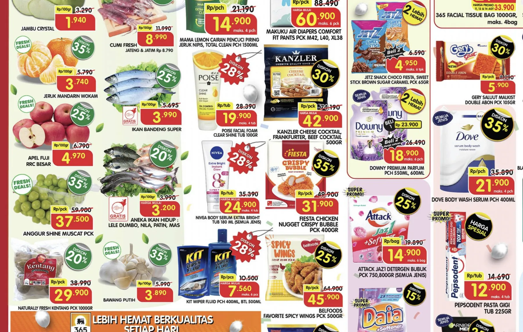 Promo Superindo Weekday Periode 11-14 Agustus 2025