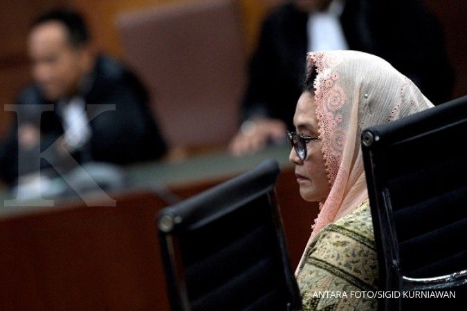 Pledoi Siti tak singgung aliran dana ke Amien Rais