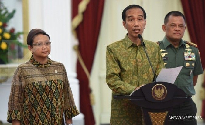 Jokowi mengutuk serangan bom di Saudi