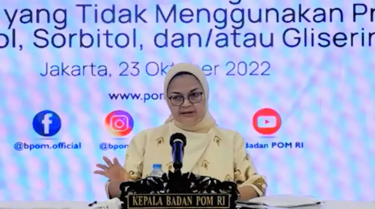 Daftar Lengkap Merek Obat Aman dari Paparan Etilen Glikol(EG) & Dietilen Glikol(DEG)