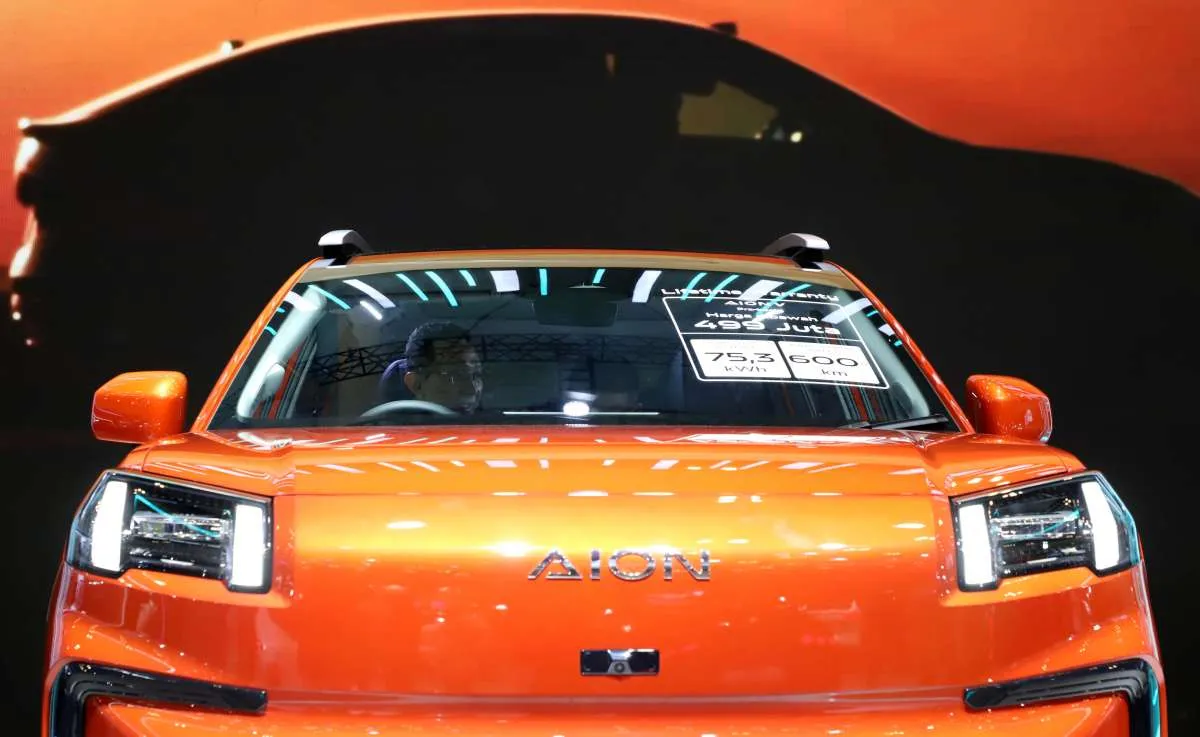 Pabrik Mobil Listrik Aion di Cikampek Mampu Produksi 50.000 Unit Per Tahun
