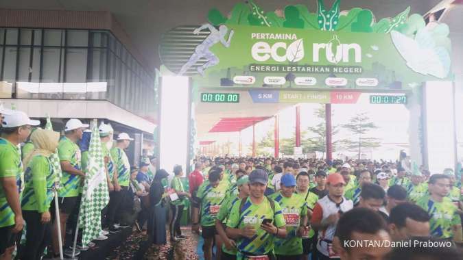 Hari ini, gelaran Eco Run Pertamina diikuti 7.500 peserta