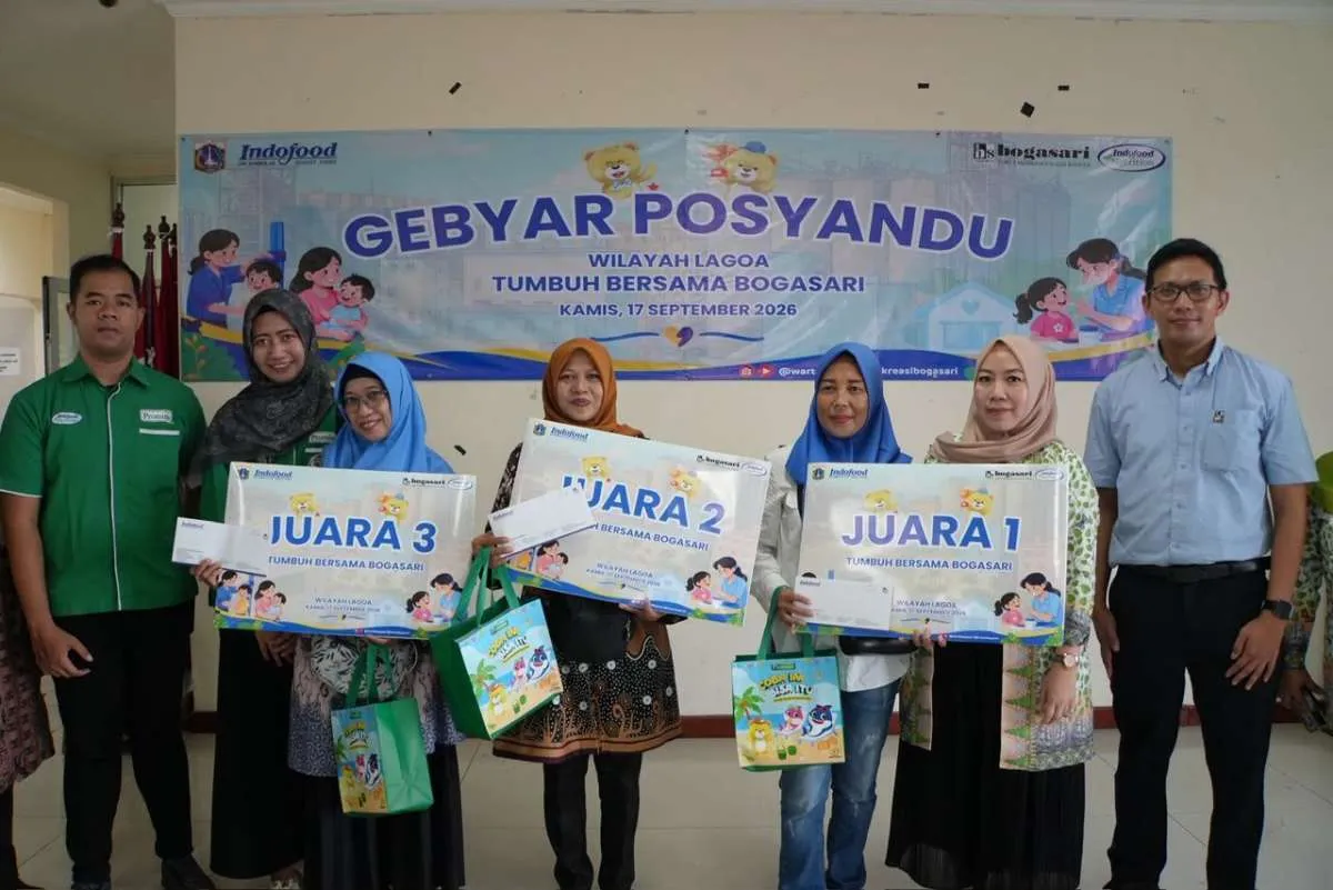 Bogasari Gelar Edukasi Cegah Stunting Lewat Gebyar Posyandu 