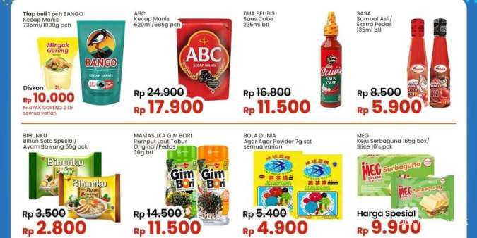 Promo Indomaret Super Hemat hingga 25 Desember 2024, Beli Kecap Dapat Potongan Minyak