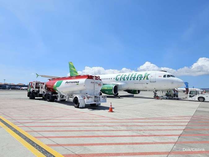 Citilink Tandatangani Kerjasama &Ujicoba Sustainbale Aviation Fuel di Bali IAS 2024