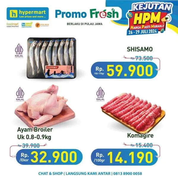 Promo JSM Hypermart Hyper Diskon Weekend Periode 26-29 Juli 2024