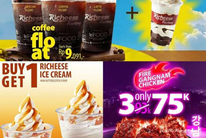 Promo Richeese Edisi Akhir Bulan Mei 2023, Ada BOGO dan Diskon Ayam-Coffee Float
