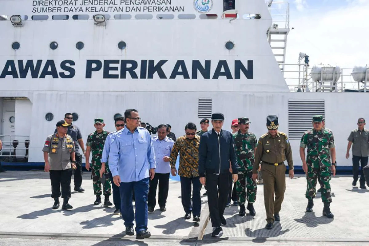Jokowi: Tak ada kapal asing masuk Natuna