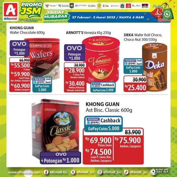 Promo JSM Alfamidi Periode 27 Februari-2 Maret 2025