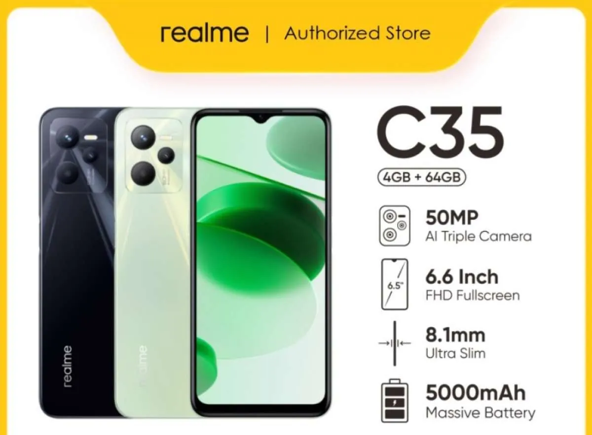 Mulai dari Rp 2.299.000, Ini Daftar Lengkap Harga HP Realme C35 di Bulan Juni 2023