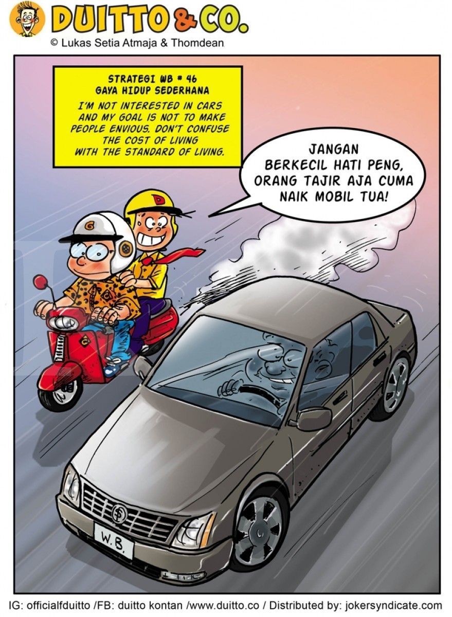 Strategi WB ke-46: Gaya Hidup Sederhana