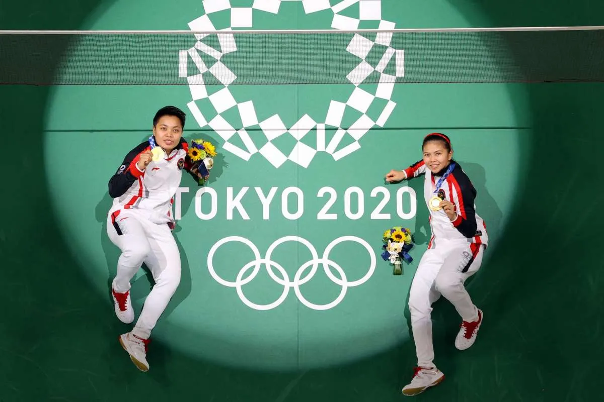 Sabet medali emas, Greysia/Apriyani torehkan rekor di badminton Olimpiade Tokyo 2020