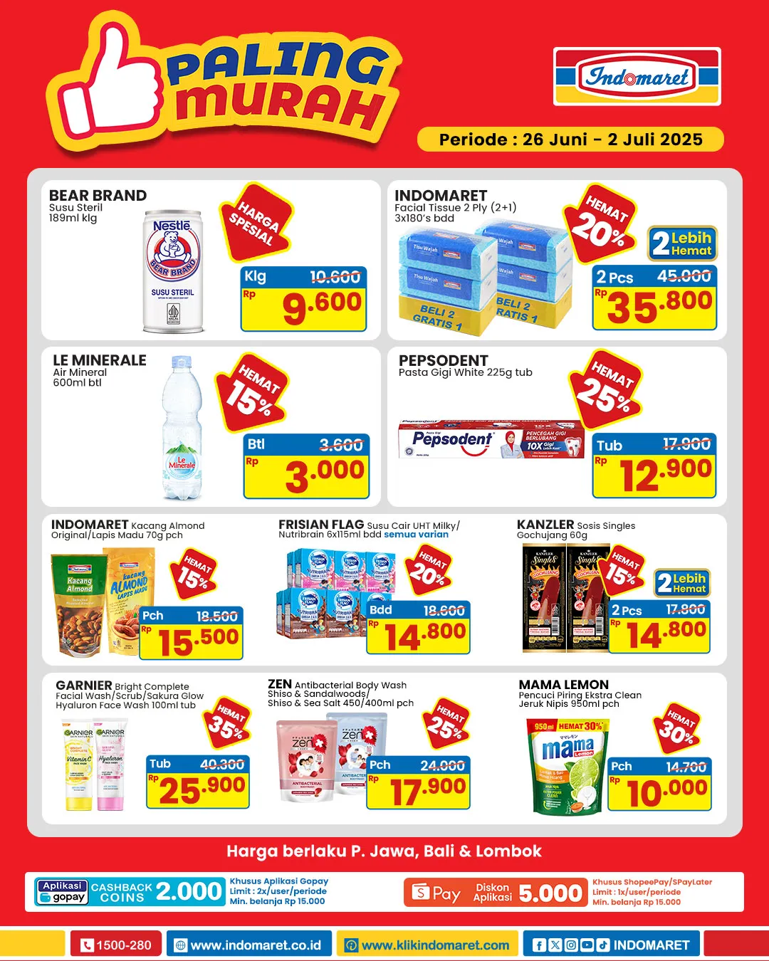 Promo Indomaret 26 Juni-2 Juli 2025 Paling Murah