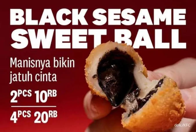 Promo KFC Black Sesame Sweet Ball