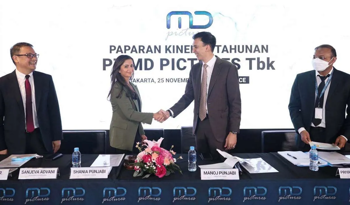 Gelar RUPSLB, MD Pictures (FILM) angkat Komisaris baru, berikut susunannya