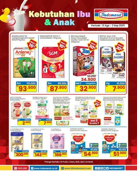 Promo Indomaret Super Hemat Periode 21 Agustus-3 September 2025