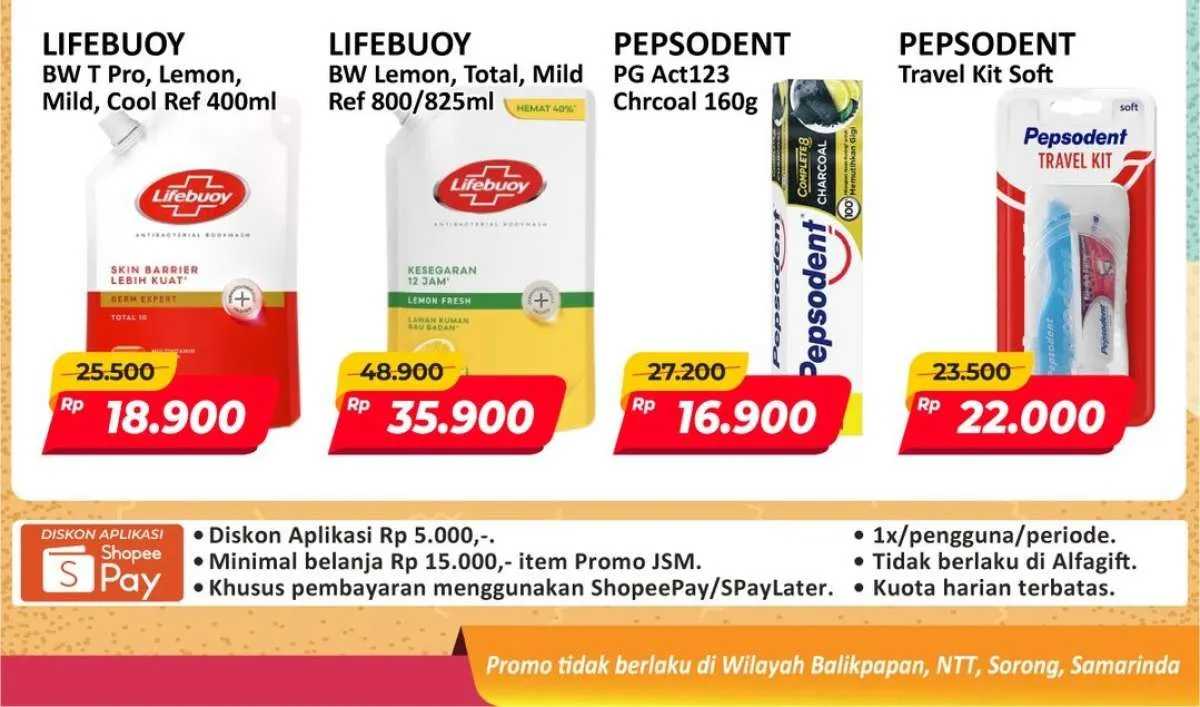 Promo JSM Alfamart 7-9 November 2025, Lifebuoy & Pepsodent Lebih Murah