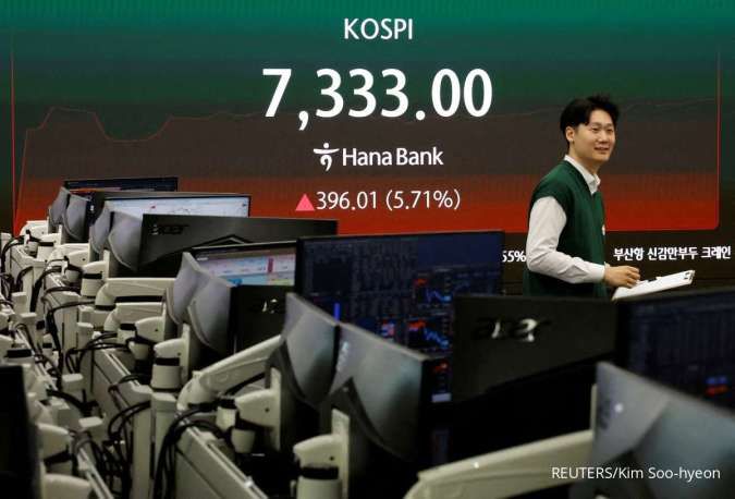 Bursa Korea Selatan Catat Rekor Tertinggi Sepanjang Masa, Didukung Reli Saham Chip