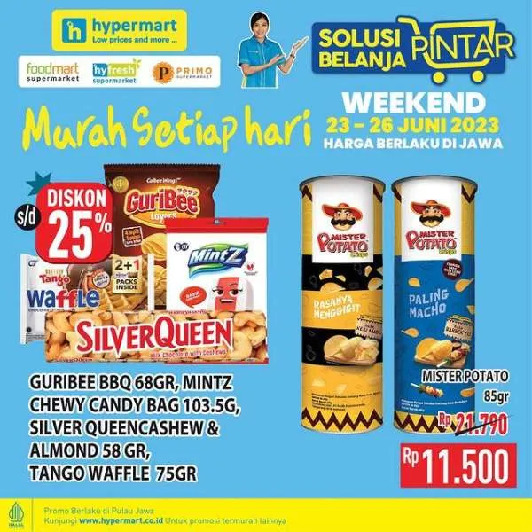 Promo Hypermart Hyper Diskon Weekend Periode 23-26 Juni 2023