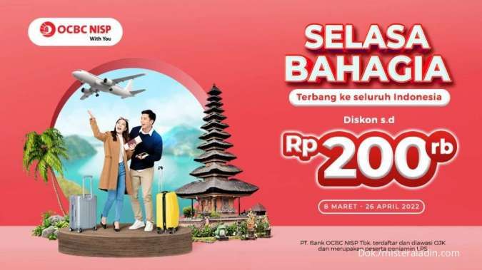 Promo Selasa di Mister Aladin, Dapatkan Diskon Tiket Pesawat Hingga Rp200.000