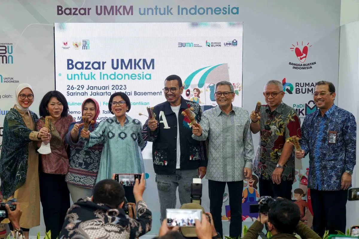 Perluas Akses Pasar, Kementerian BUMN Gelar Bazar UMKM untuk Indonesia di Sarinah