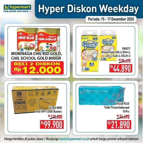 Promo Hypermart weekday 15-17 Desember 2020 