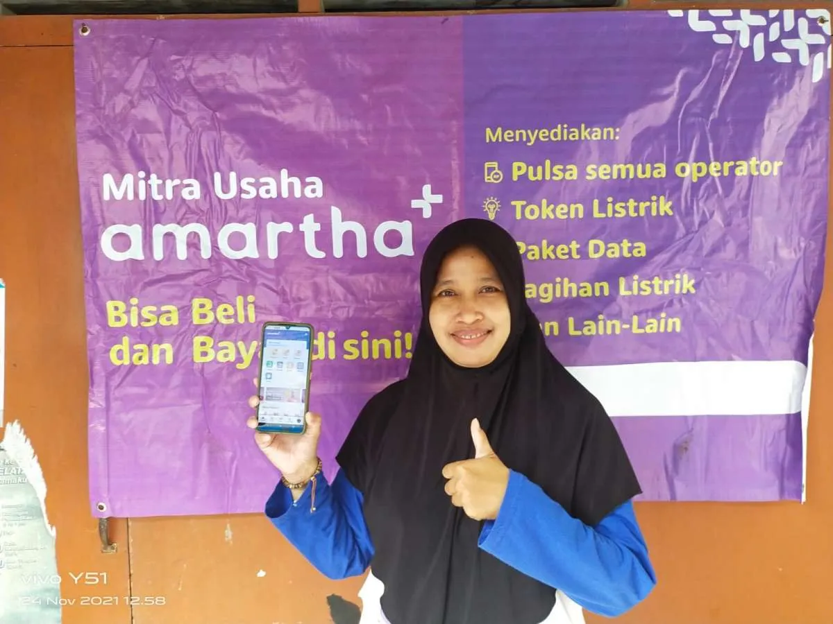 Lewat Amartha+, Amartha Lakukan Digitalisasi kepada 50.000 UMKM di Sumbar