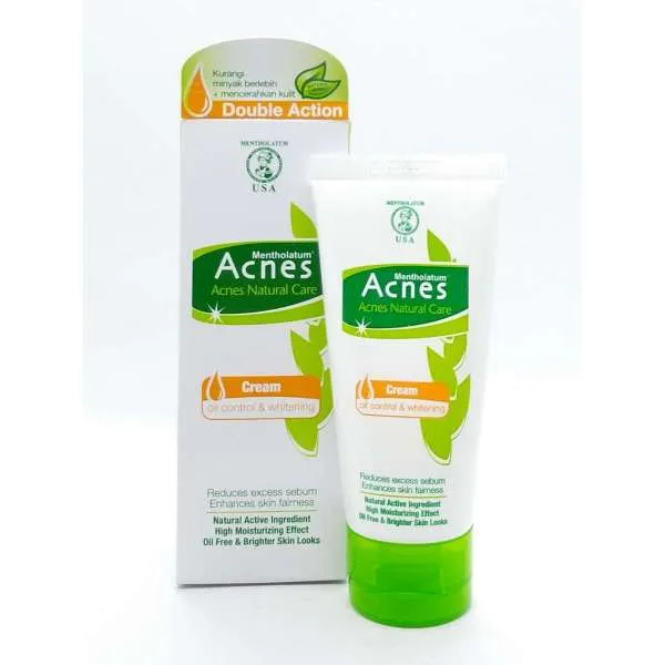 Acnes Natural Care Oil Control & Whitening Cream