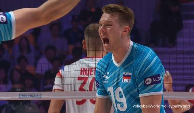 Hasil Perempat Final VNL Men 2025: Juara Bertahan Prancis Tumbang dari Slovenia