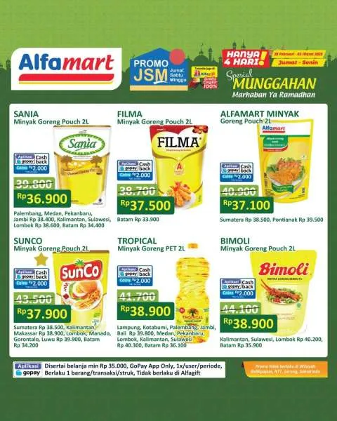 Promo JSM Alfamart Spesial Munggahan Periode 28 Februari-3 Maret 2025