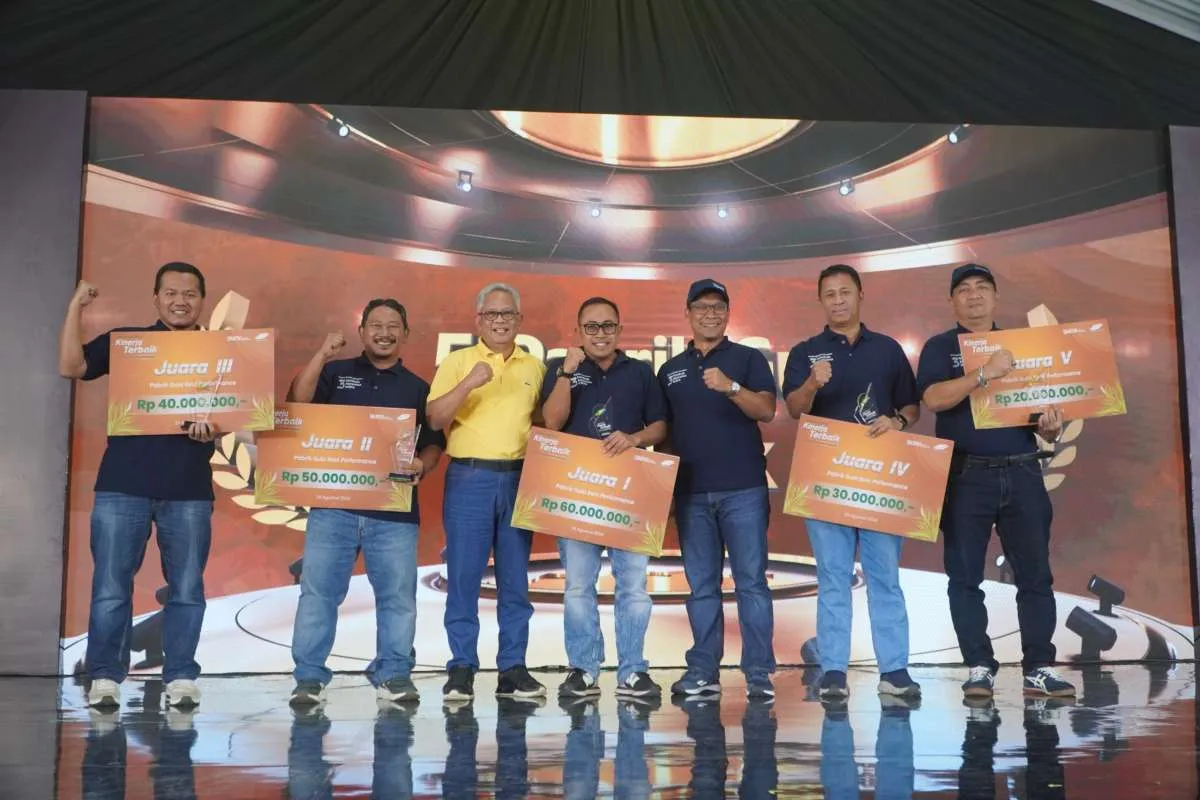 5 Pabrik Gula SGN Raih Penghargaan PTPN Group