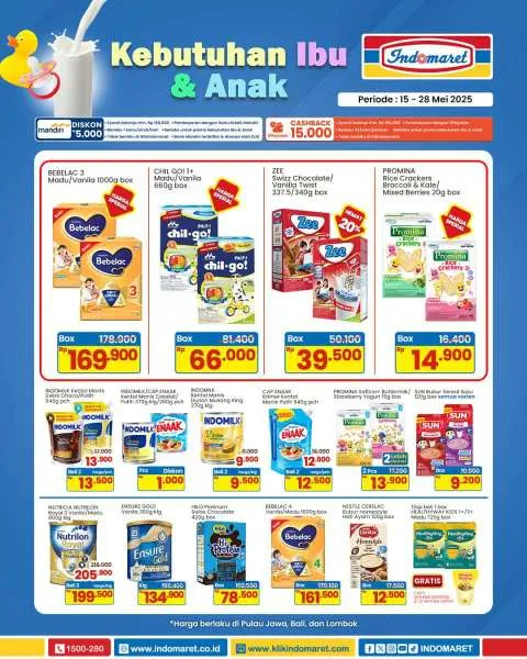 Promo Indomaret Super Hemat Periode 15-28 Mei 2025
