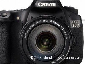 Canon rilis EOS 60 D dengan LCD fleksibel