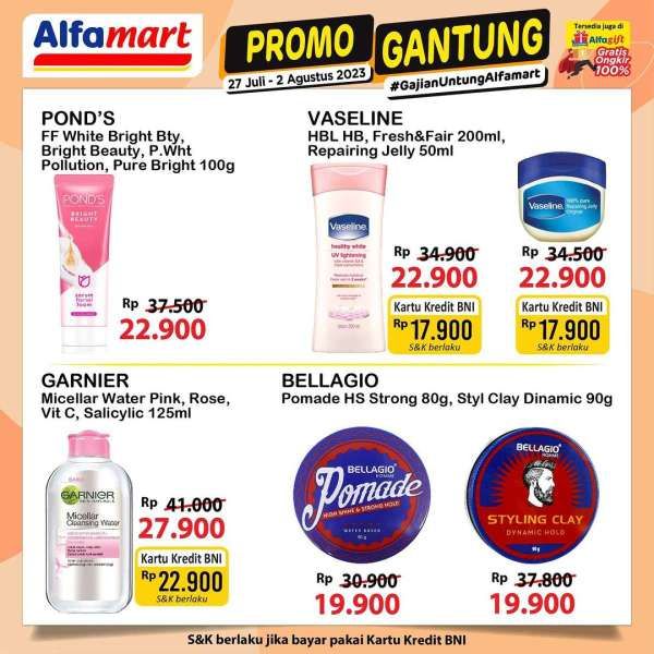 Katalog Harga Promo Alfamart Gantung Terbaru 27 Juli-2 Agustus 2023