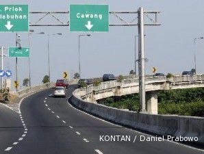 Hari ini operasional gerbang tol Pd. Gede mulai dialihkan ke Cikarang Utama 