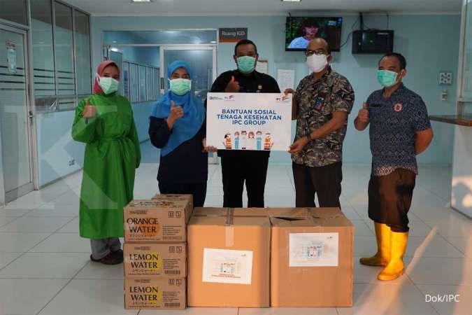 IPC Terminal Petikemas Peduli Bantu Tenaga Kesehatan