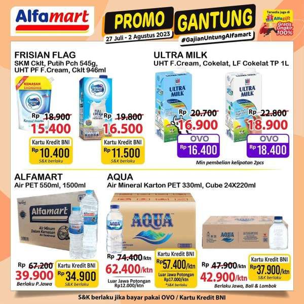 Katalog Harga Promo Alfamart Gantung Terbaru 27 Juli-2 Agustus 2023