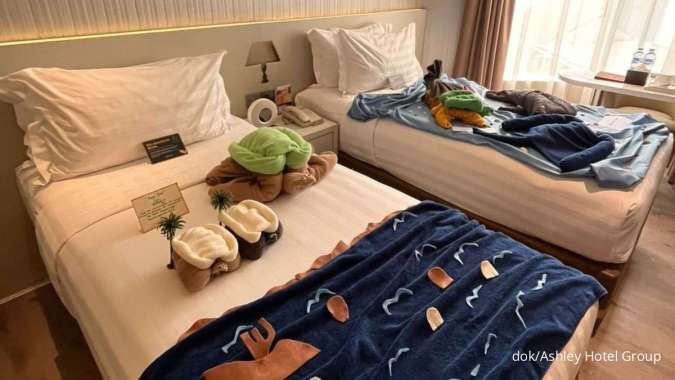 Ashley Hotel Group Gaet Tamu Lewat Kompetisi Seni Melipat Handuk
