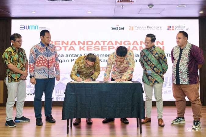 Dukung Proyek 3 Juta Rumah, SIG dan PT Timah Karya Persada Properti Jalin Kerja Sama