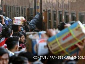 PT KAI tak banyak raup untung selama momen mudik Lebaran 2011