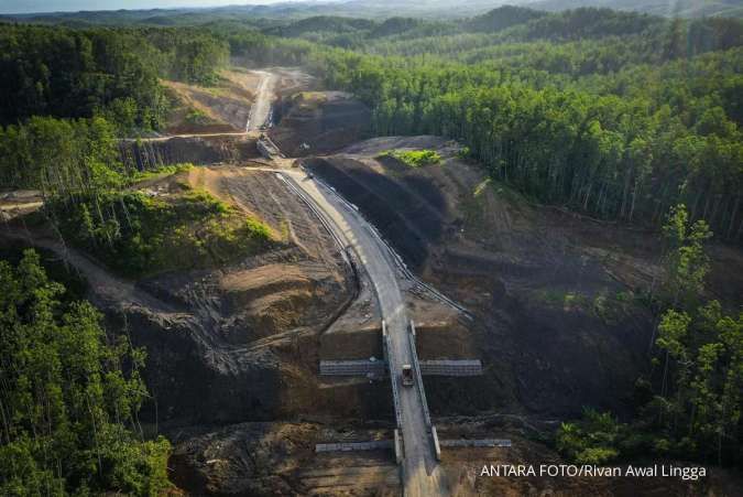 Begini Progres Pembangunan Jalan Akses Menuju IKN 