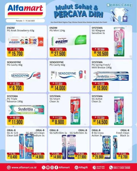 Promo Alfamart Body Care Fair Periode 16-31 Juli 2025