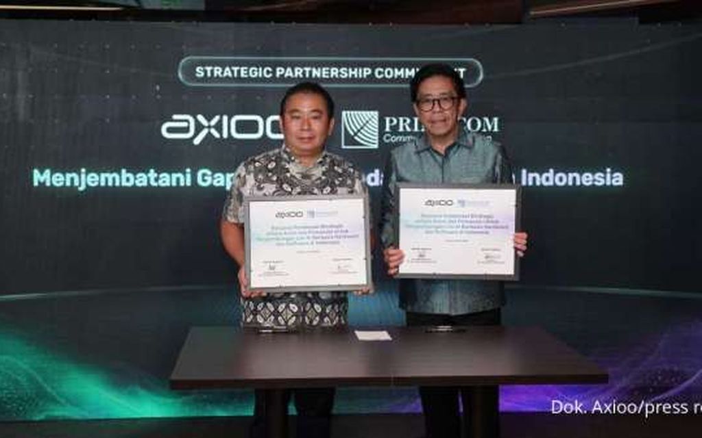  Axioo Gandeng Primacom Perkuat Langkah di Industri AI untuk Data di Indonesia 