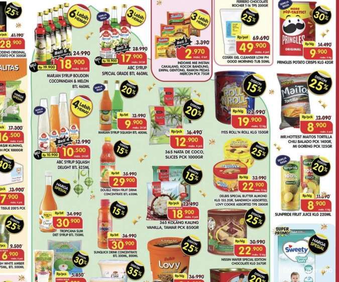 Promo Superindo Weekday 9-12 Februari 2026, Buah Naga-Khong Guan Diskon hingga 55%