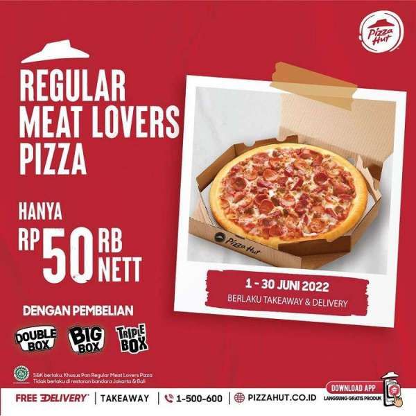 Promo Pizza Hut Terbaru Mulai 1-30 Juni 2022