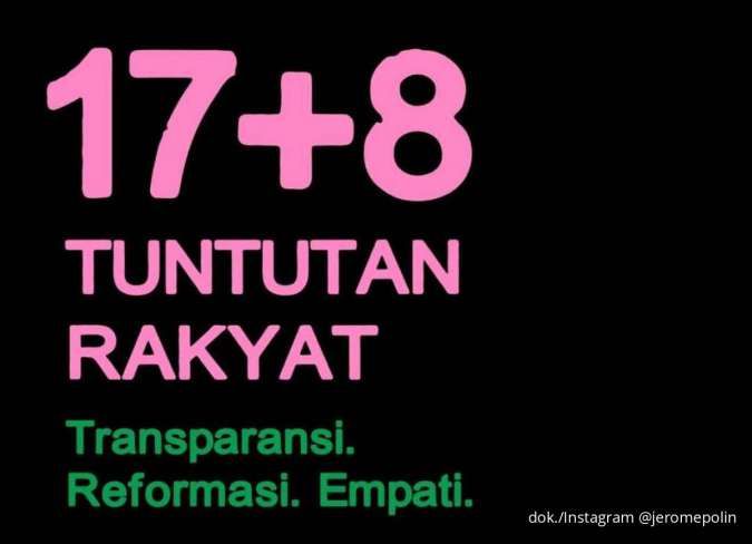 Besok (5/9) Deadline 17+8 Tuntutan Rakyat, Menko Yusril Klaim Sudah Dipenuhi