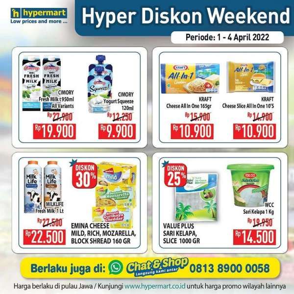 Promo JSM Hypermart Berlaku 1-4 April 2022